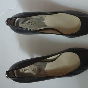 Michael Kors Womens Black Stiletto Heels 3.5" Pumps Stiletto Shoes SZ 11M EUC